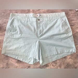 Old Navy Womens Shorts Size 28 Seafoam Everyday Plus Size